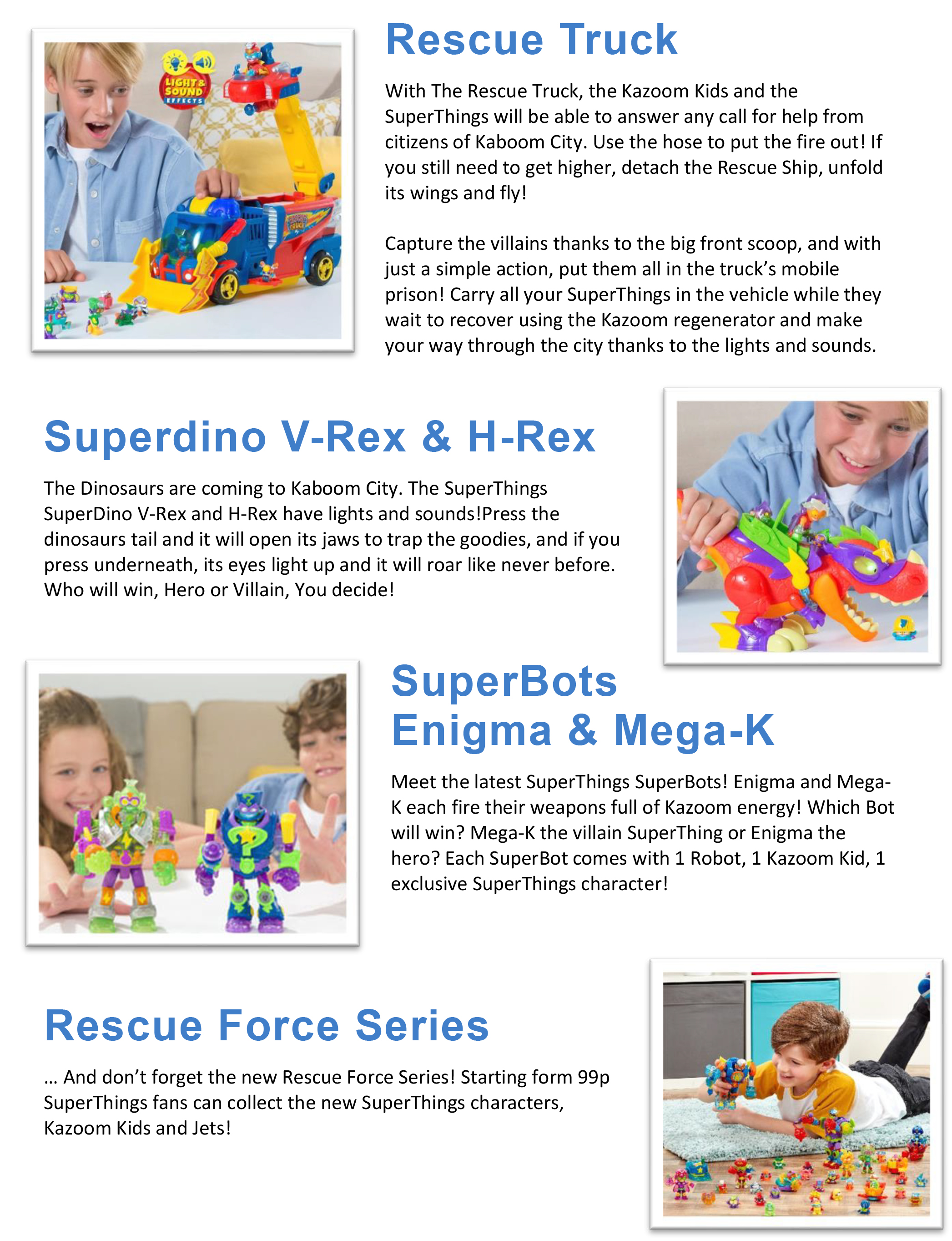 WIN the SuperThings Rescue Truck and other SuperThings prizes!
